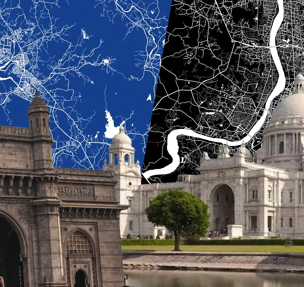 Colonial Legacies of Bombay and Calcutta