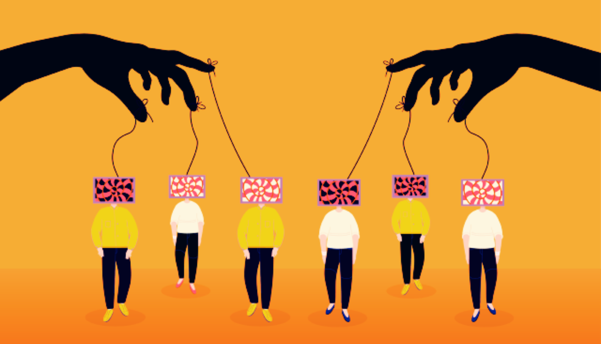 The Illusion of Control in the Age of Disinformation