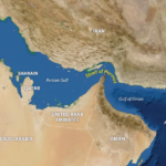 Representative image of the Strait of Hormuz