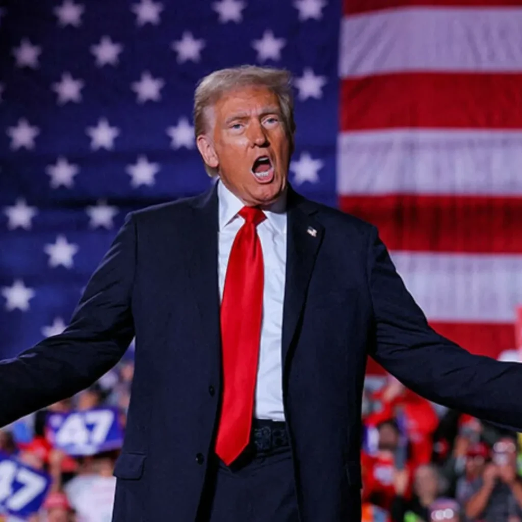Trump became the third US president