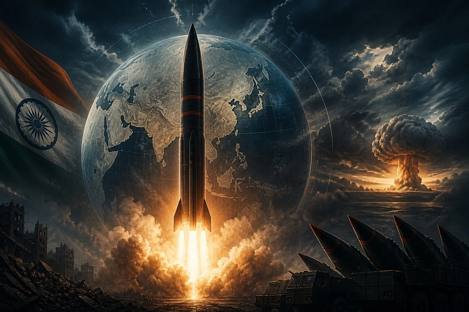 India’s proposed Agni-VI ICBM,