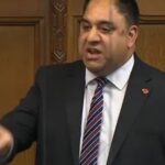 Real-time picture of Imran Hussain MP: Source Sky News