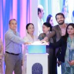 Officials and development partners participate in the ceremonial launch of the Pakistan Women Leaders Mentorship Programme in Islamabad, marking the start of a nationwide initiative to strengthen women's political leadership.