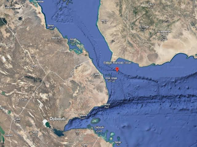 bab el mandeb map