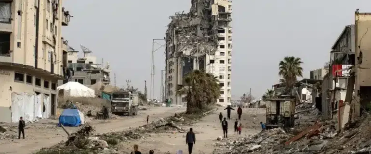 UN chief calls Gaza an “endless death loop,” slams Israel's aid blockade, urges ceasefire and full humanitarian access. [Image via EPA]