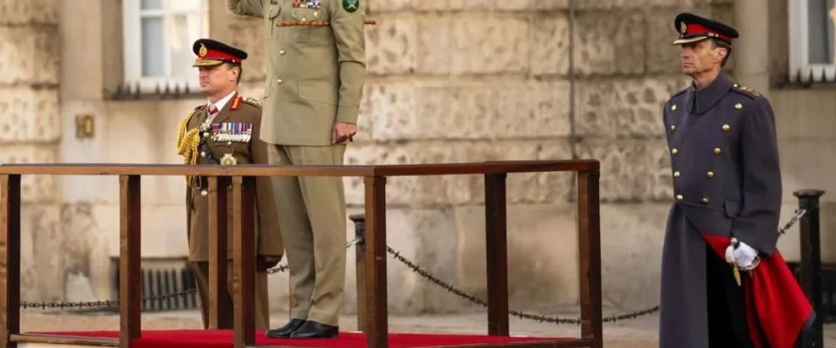 COAS General Asim Munir’s UK visit strengthens Pakistan-UK military ties, focusing on modernization and security cooperation. [Image via ISPR]