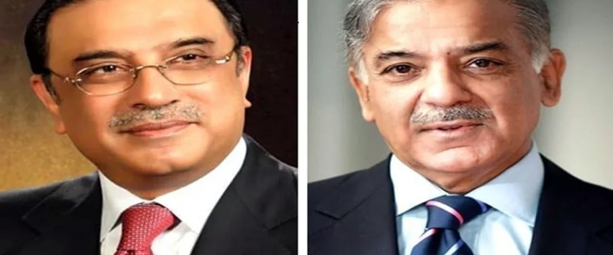President Zardari and Prime Minister Shehbaz Sharif share New Year messages of unity, resilience, and hope for Pakistan. [Image via Radio Pakistan]