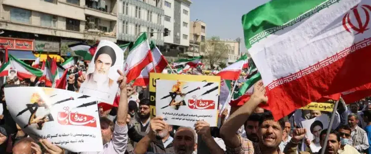 As per Iranian state media, Iran deployed air defense batteries, shooting down three drones over Isfahan amid escalating tensions post-retaliatory strike on Israel [Al Jazeera].