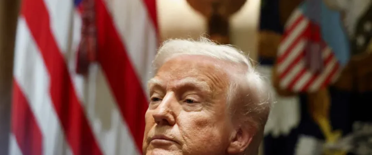 Trump dismisses fallout from The Atlantic’s report on a Signal chat where top officials discussed bombing Yemen. [Image via Reuters]