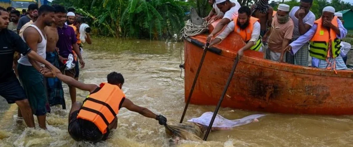 Bangladesh faces a surge in waterborne diseases after devastating floods, with millions stranded and in urgent need of aid.
