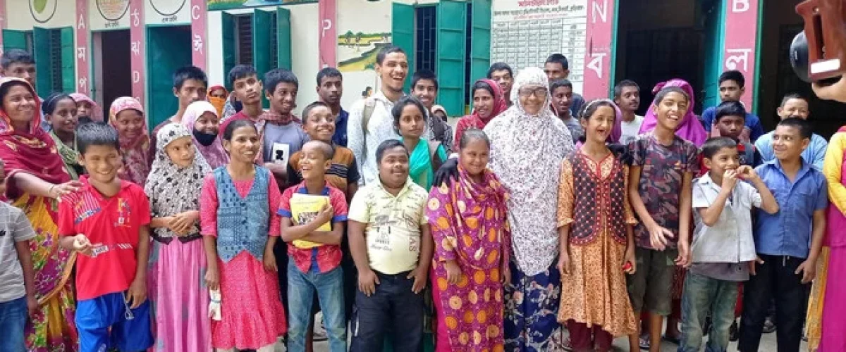 Rikta Akhter Banu Learning Disability School empowers children with disabilities, fostering inclusion and education in Bangladesh. [Image via Arab News]