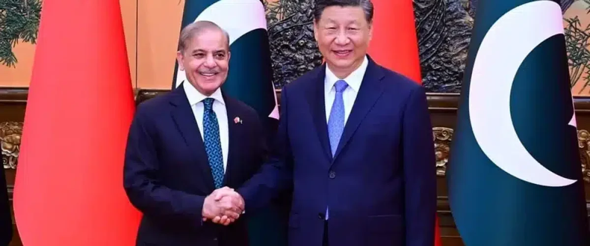 Pakistan and China strategic partnership: In Beijing on June 7, 2024, Pakistan's Prime Minister Shehbaz Sharif meets with Chinese President Xi Jinping [Image via Government of Pakistan].