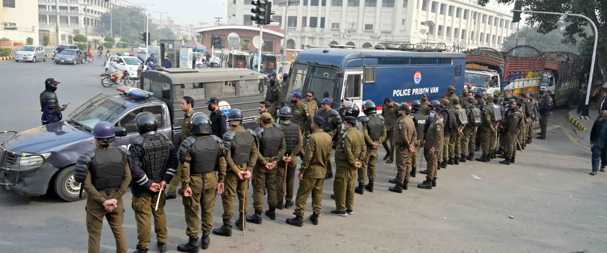 The ongoing PTI protests and the government's reliance on lockdowns reveal a deeper governance crisis in Pakistan, disrupting the economy, causing loss of life, and exacerbating political instability. [Photograph: A Hussain/EPA]