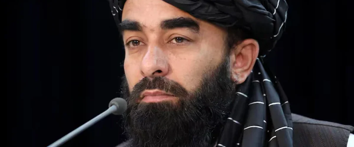 Spokesperson Mujahid accuses UNAMA of exaggerating negative issues and ignoring Afghanistan’s progress ahead of a UN meeting. [Image via Reuters]