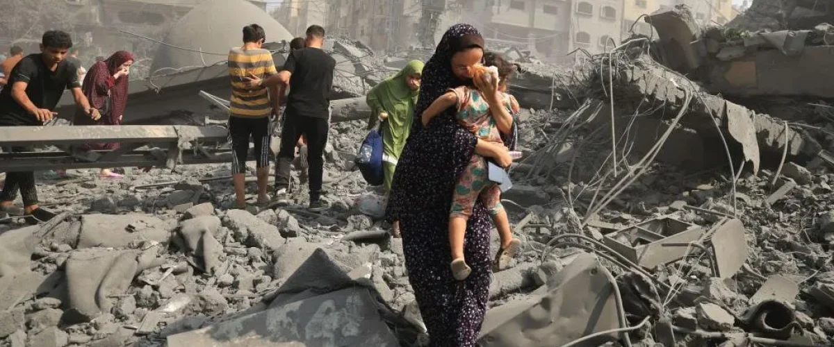 Over 50,000 killed in Gaza as Israel's offensive continues, according to Hamas-run MoH figures, with vast destruction reported. [Image via Getty Images]