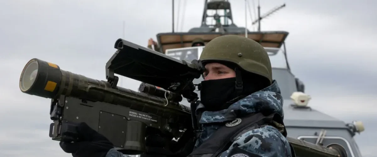 Russia and Ukraine agree to a naval ceasefire in the Black Sea, but Russia links its enforcement to sanctions relief. [Image via Getty Images/File]