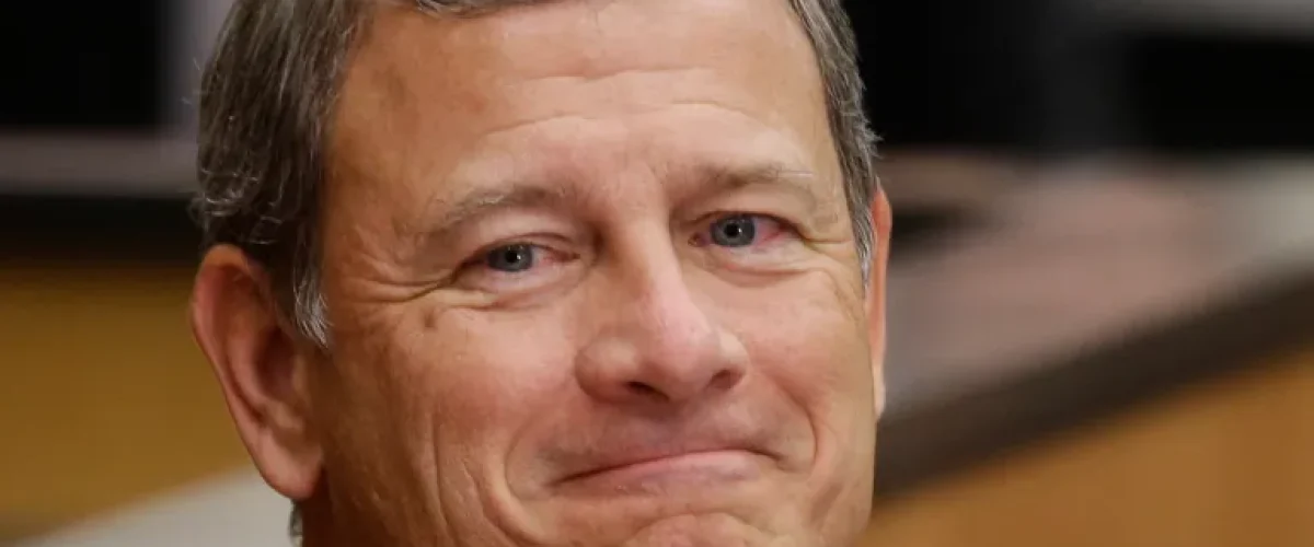 Chief Justice Roberts rebukes Trump for calling to impeach a judge over a ruling on deportations under a 1798 law. [Image via AP]