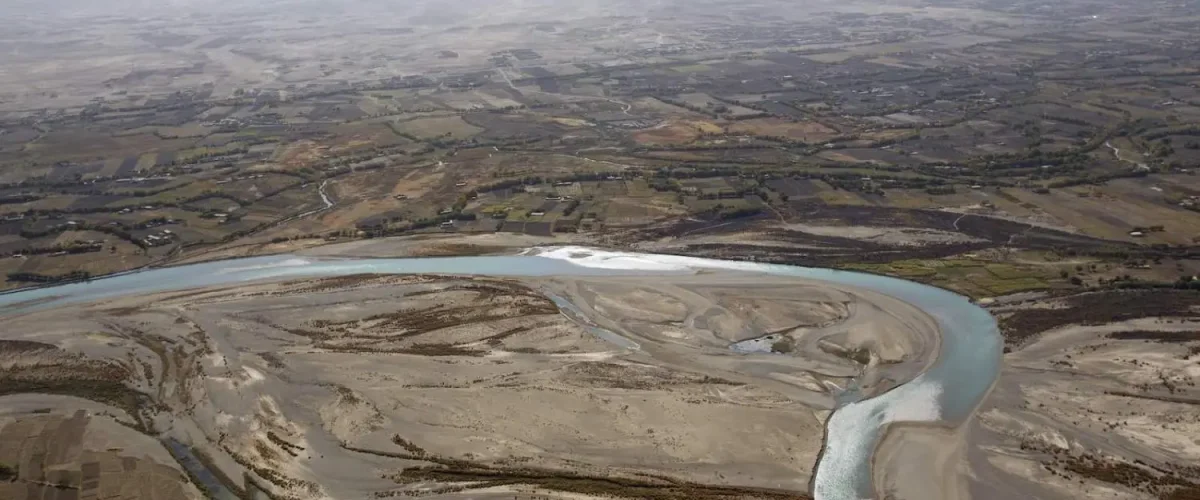 Flow of Helmand river is dropping day by day due to climate change