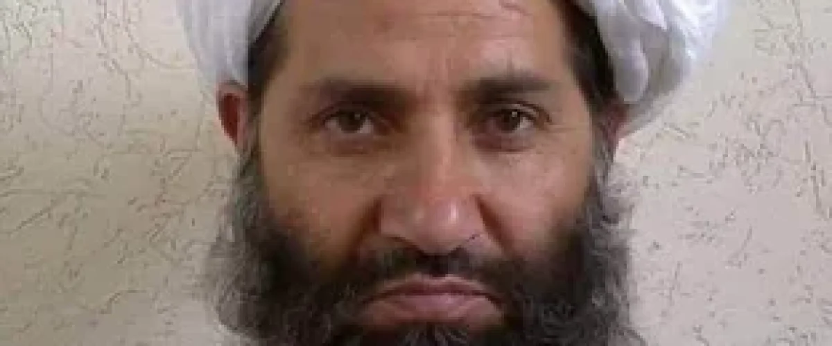 Taliban's leader Akhundzada visits Kandahar University, urges support for modern education but excludes women from the event. [Image via Wikimedia Commons]