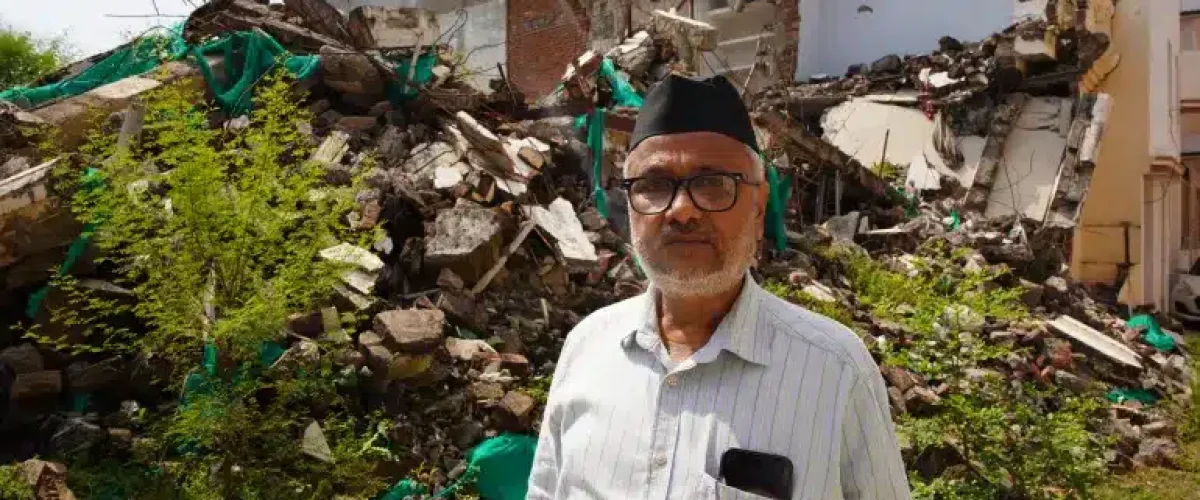 Across India, Muslim families saw their home demolished without warning, plunging them into despair and lasting hardship. [Image via Al Jazeera]