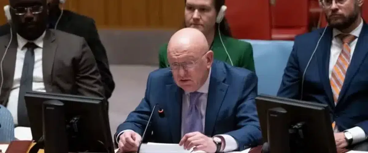 Ambassador of Russia to the UN links ISIS-K rise in Afghanistan to leftover U.S. weapons, urging global action against terrorism. [Image via Khaama Press News Agency]