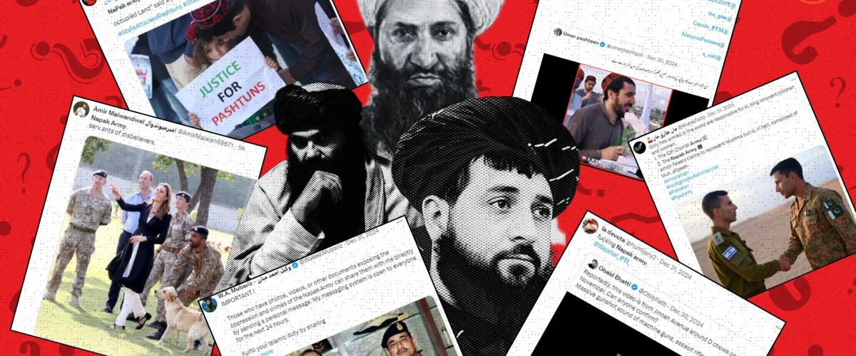 By targeting Pakistan military with Al-Qaeda-inspired "Napak Army" rhetoric echoing TTP’s violent Takfiri legacy, are Afghan Taliban endorsing TTP? [Image via SAT Creatives]
