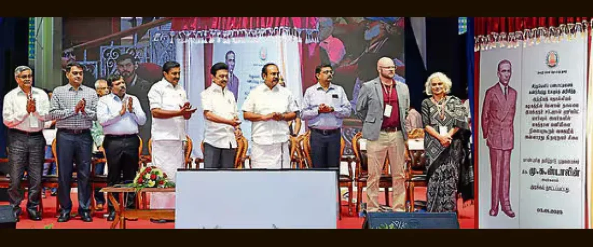 MK Stalin announces $1 million prize to decipher the Indus Valley Civilization (IVC) script, marking its centenary. [Image via Hindustan Times]