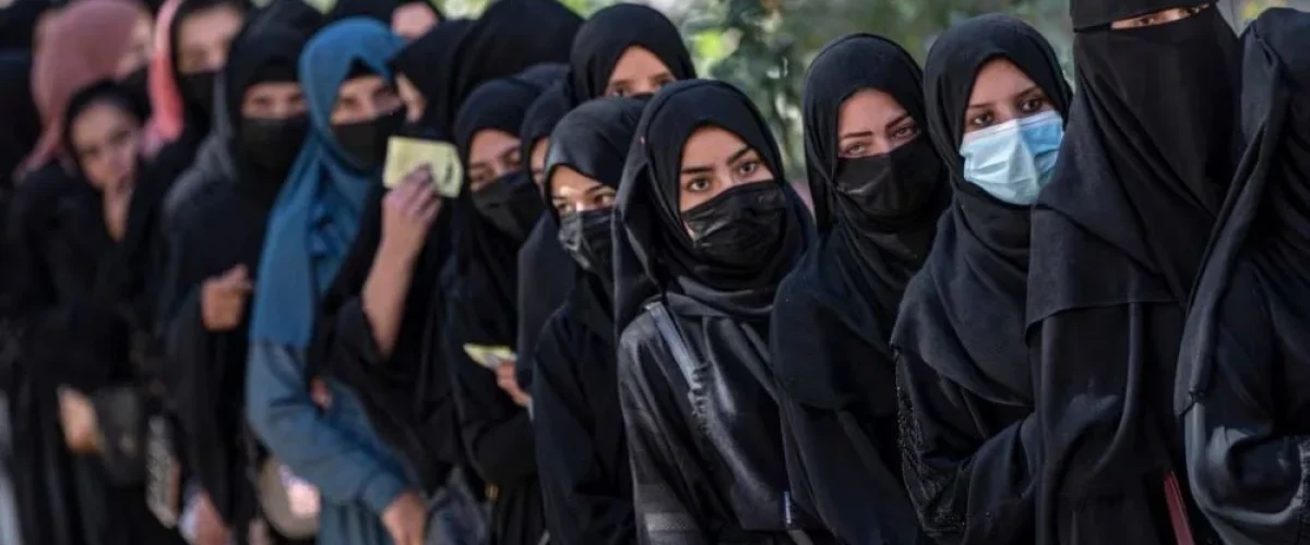 Afghan women to pursue education in Pakistan with Taliban's conditional approval; scholarships to boost bilateral ties. [Image via AFP]