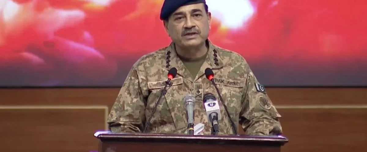 COAS Gen. Asim Munir reaffirms Pakistan’s red lines on Balochistan, Kashmir, Gaza, and digital misinformation at Overseas Pakistanis Convention.