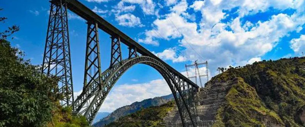 Chenab Rail Road Bridge