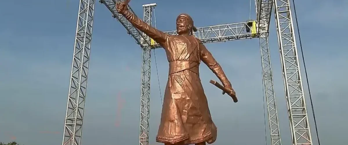 The statue's collapse of Shivaji in Maharashtra sparks protests, political controversy, and allegations of corruption.