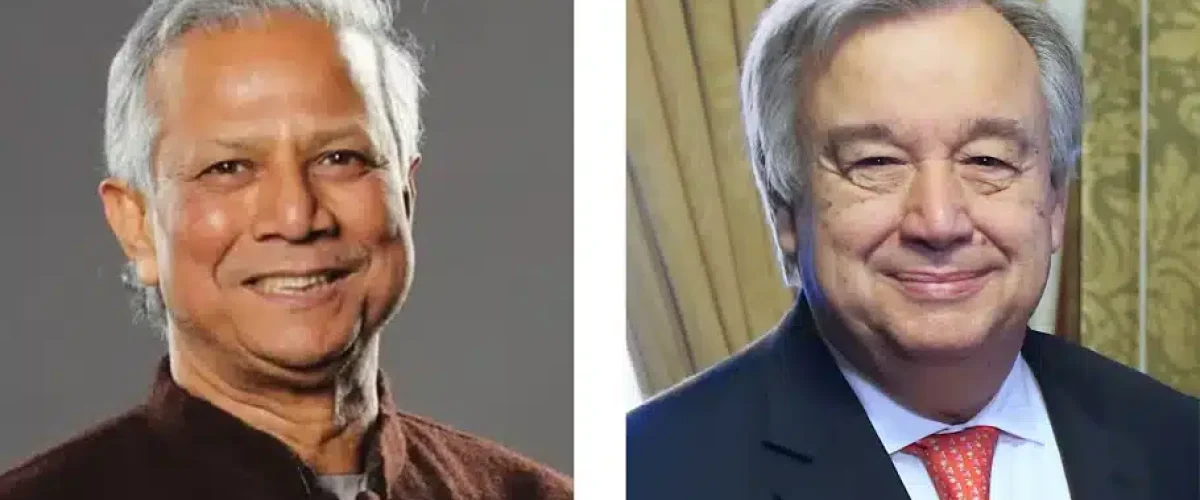 UN Chief Guterres, Prof Yunus to visit Rohingya camp in Cox’s Bazar on March 14 as part of Ramadan solidarity tour. [Image via The Daily Star]
