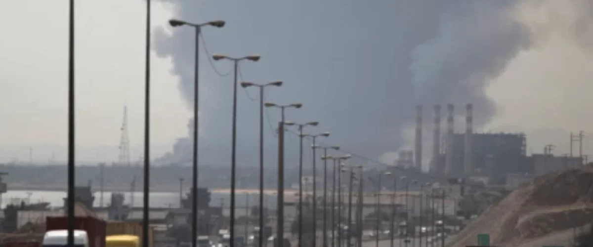 Deadly explosion at Iran’s Bandar Abbas port kills 28, injures 700; cause linked to chemical storage, fire ongoing. [Image via Reuters]