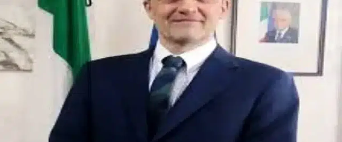 The Consul General of Italy in Karachi, Fabrizio Bielli, emphasizes strengthening trade ties with Pakistan to reach $3 billion. [Image via The Express Tribune]