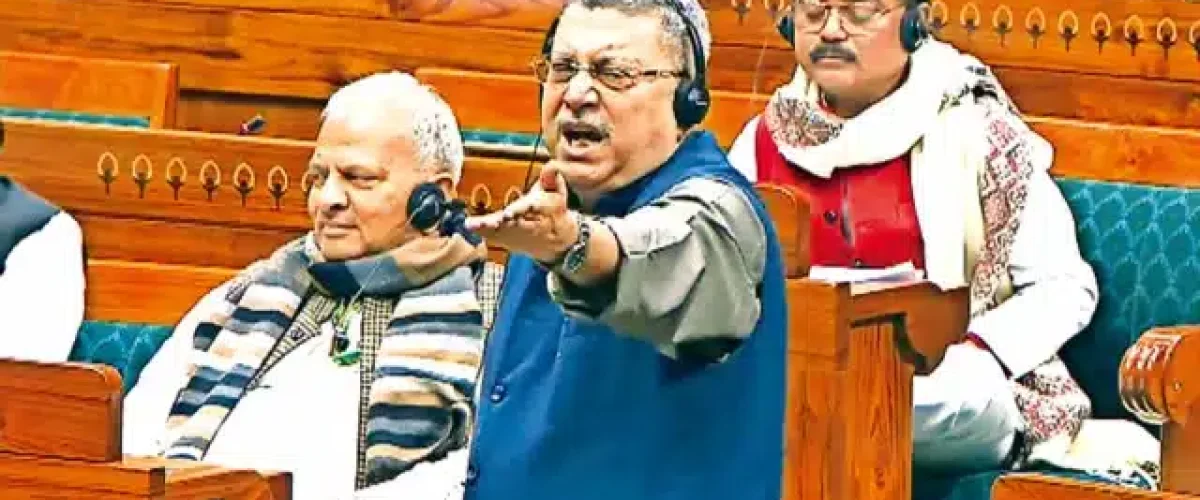 TMC MP Kalyan Banerjee blames BJP and Congress for disrupting Parliament, amidst ongoing political tensions. [Image via PTI]