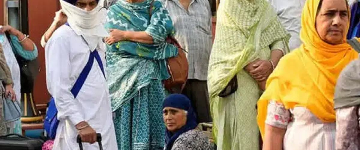 Pakistan grants over 6,500 visas to Indian Sikh pilgrims for Baisakhi celebrations at key religious sites from April 10–19. [Image via The Express Tribune]