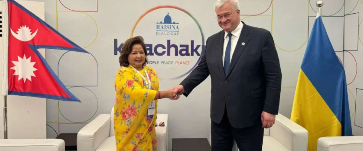 Nepal urges Ukraine to release seven Nepali nationals captured in Russia’s army, as FM Deuba seeks diplomatic resolution in New Delhi. [Image via The Kathmandu Post]