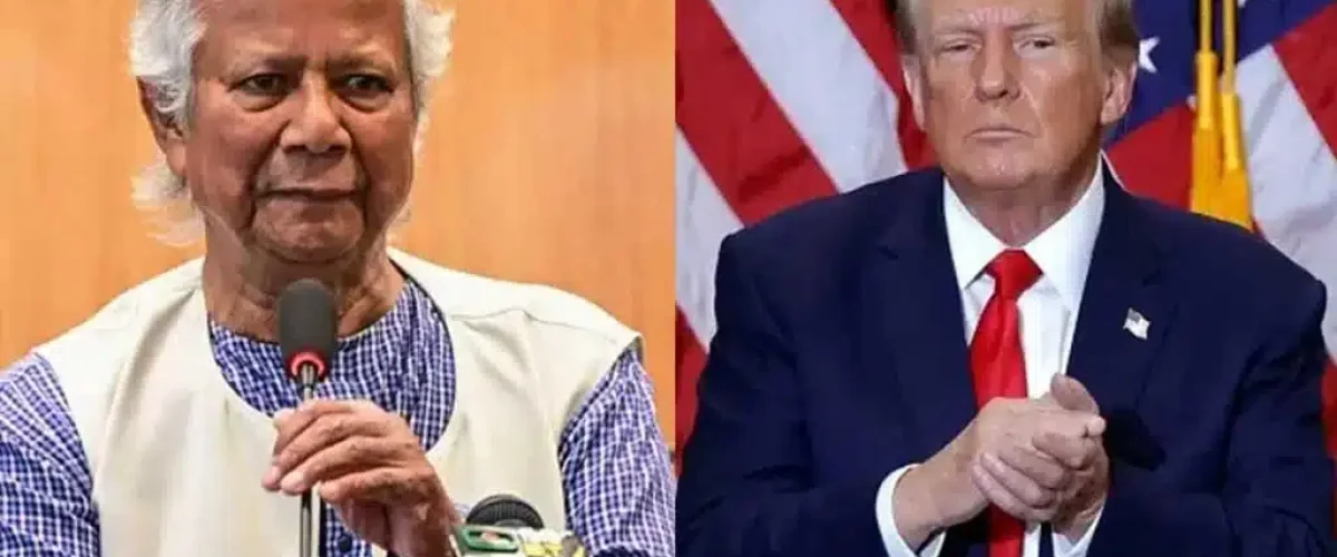 In a letter to Trump, Muhammad Yunus urges tariff delay on Bangladeshi exports, pledging reforms and increased US imports. [Image via BDNews 24]